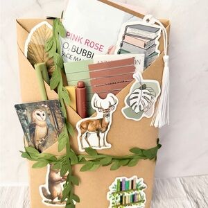 Woodland themed Blind Date With A Book
